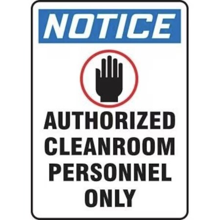 Accuform OSHA NOTICE SAFETY SIGN AUTHORIZED MCLR810XL MCLR810XL
